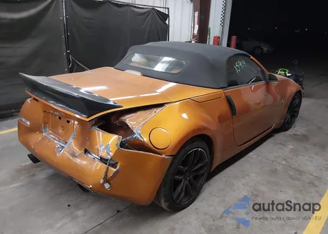 2005 Nissan 350Z Touring из США, поврежденный, VIN JN1AZ36A25M755729